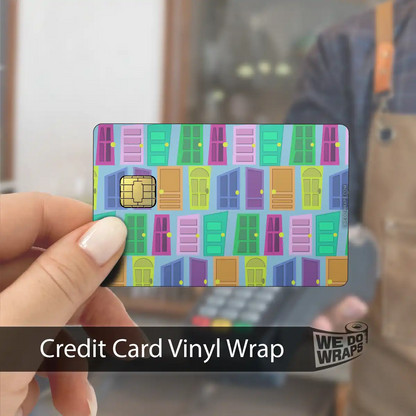 Colorful Doors | NFC Key Card Wrap