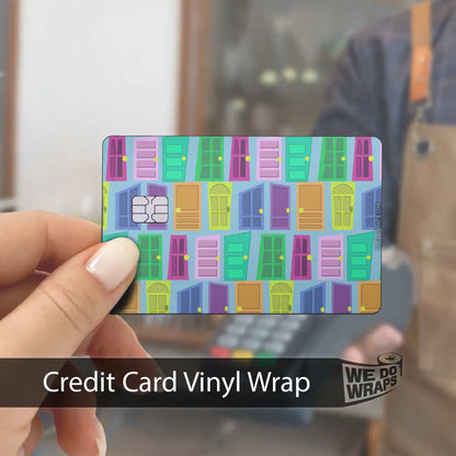 Colorful Doors | NFC Key Card Wrap