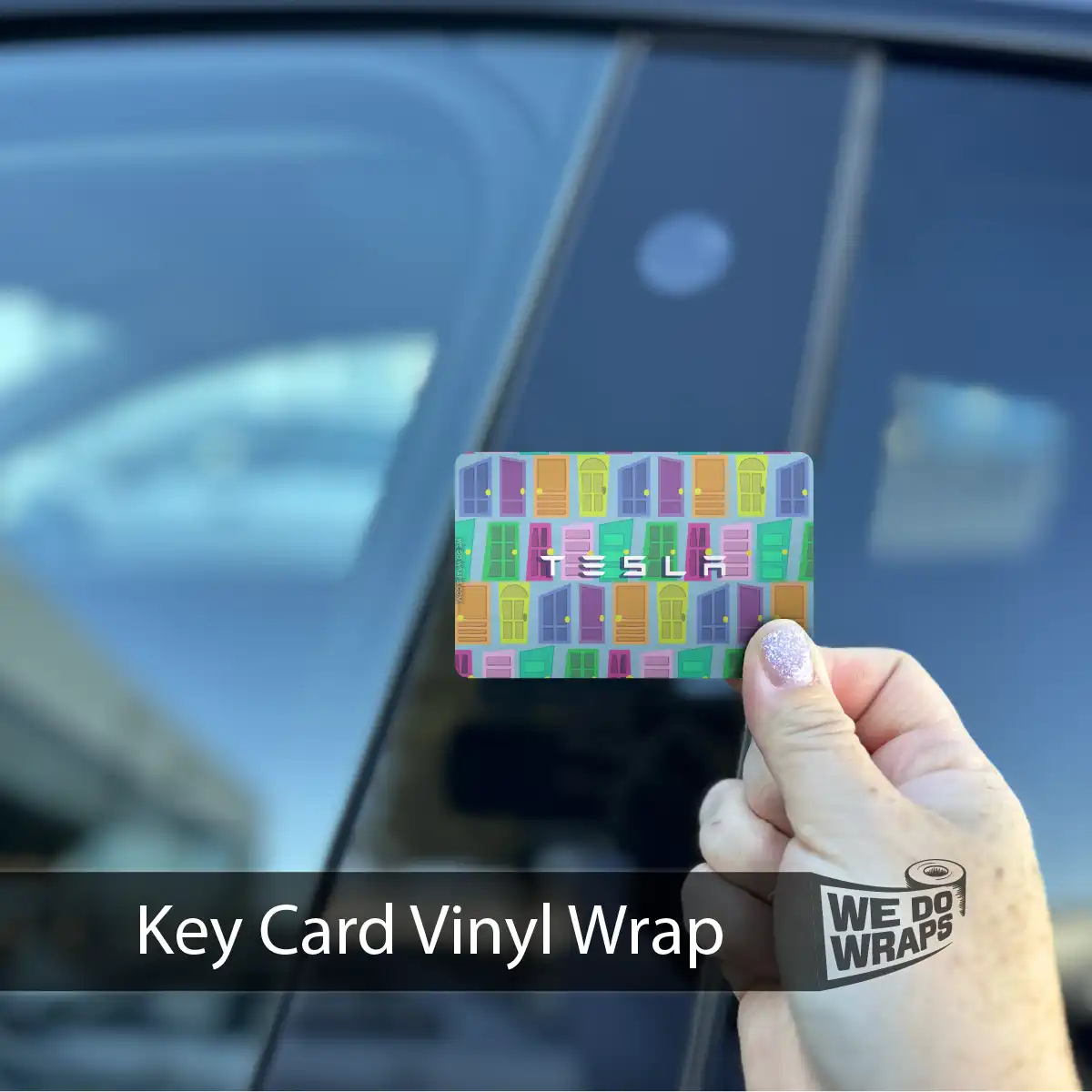 Colorful Doors | NFC Key Card Wrap