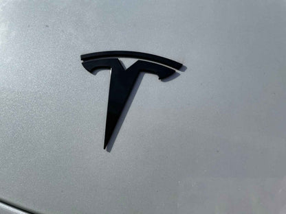 T Logo & Tesla Letters & Dual Motor Emblem Set | Tesla Model 3 & Model Y