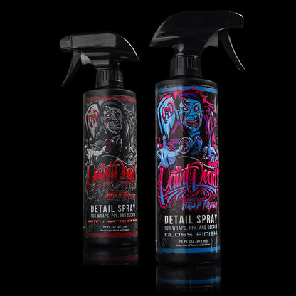 Paint Is Dead Official Detail Spray by Wrap Fresh - Combo Kit - Satin / Matte and Gloss with Towels- Detailing