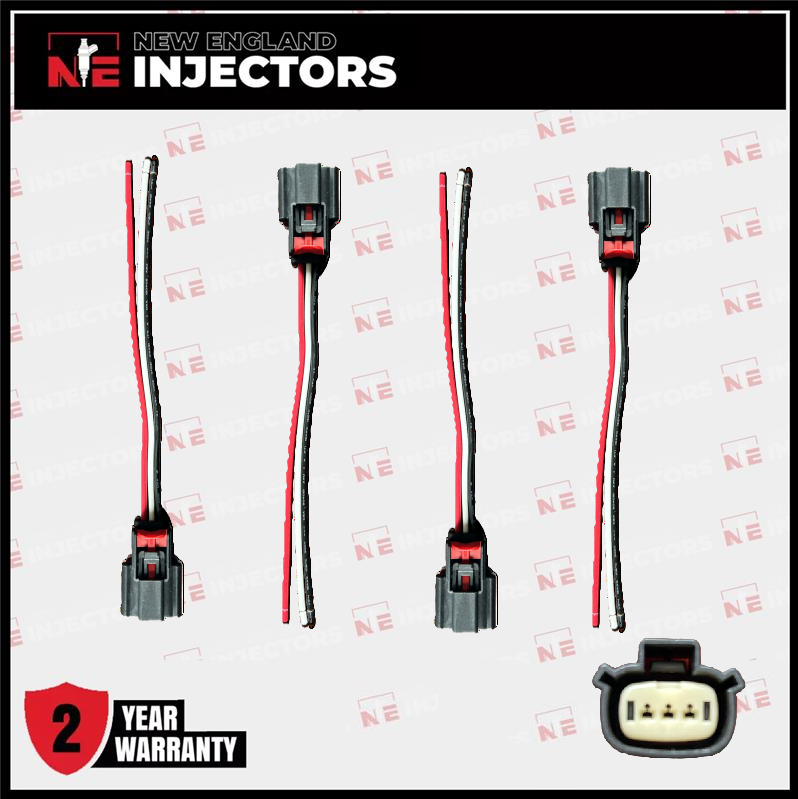 Set of 4 Ignition Coil Connectors for 13-17 Ford Fusion C-Max 2.0L Hybrid