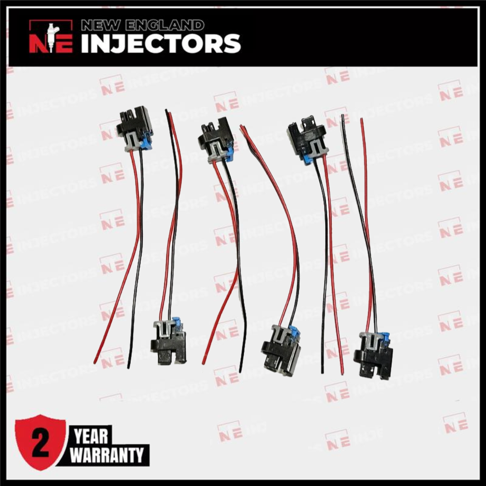 Set of 6 Delphi Fuel Injector Connector Fits 00-05 12586554 Chevy Impala 3.4L