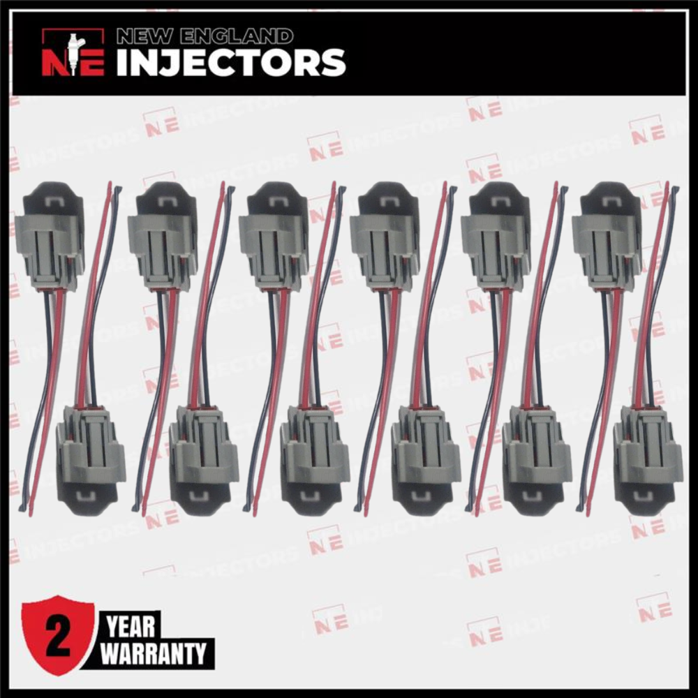 Set of 12 Denso Fuel Injector Connectors Fits 22 15710-98L10 Suzuki DF350A 350HP