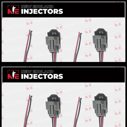 Set of 4 Denso Injector Connector Fits 89-95 23250-35040 Toyota 4Runner 2.4L
