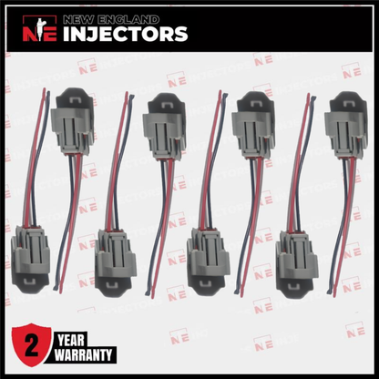 Set of 8 Denso Fuel Injector Connectors Fits 98–05 23250-50040 Toyota Tundra 4.7L