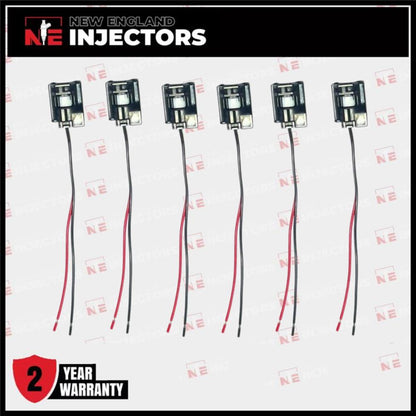 Set of 6 Denso Fuel Injector Connectors Fits 13–19 23250-0P100 Toyota Camry 3.5L