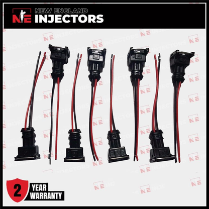 Set of 8 Bosch Fuel Injector Connectors Fits 94-98 0280155710 Ford Mustang 4.6L