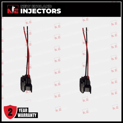 Set of 2 Fuel Injector Connectors Fits 06–15 27709-06A Harley-Davidson Fat Boy