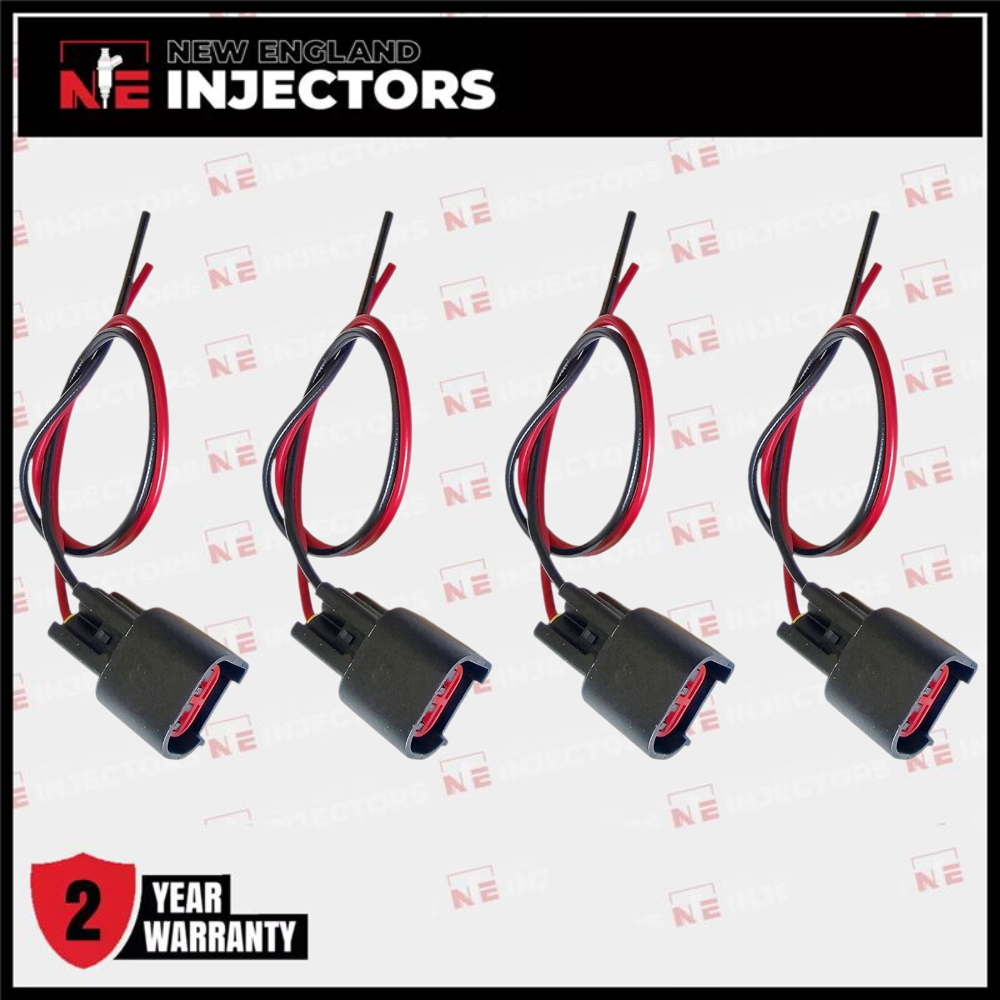 4 Ignition Coil Connectors 3U2Z-14S411-SLB Fits Ford Focus 2.0L 2.3L L4 99-11