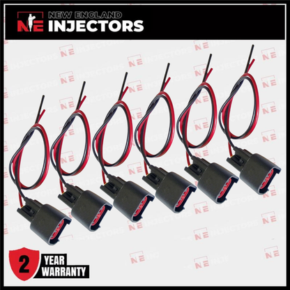 6 Ignition Coil Connectors 3U2Z-14S411-SLB Fits Ford 3.0L 3.8L V6 1994-2011
