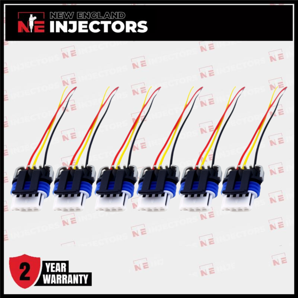 6 Ignition Coil Connectors 12558693 Fits Chevrolet 4.3L 6.0L 5.3L V6 1999-2009