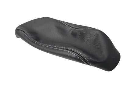 2009-2019 Subaru Forester Black Genuine Leather Center Console Armrest Cover