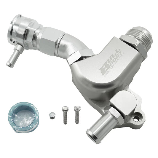 Bull Boost Performance K Series Upper Coolant Housing with Integrated Filler Neck – K20 / K24A1 Honda Acura (16AN)