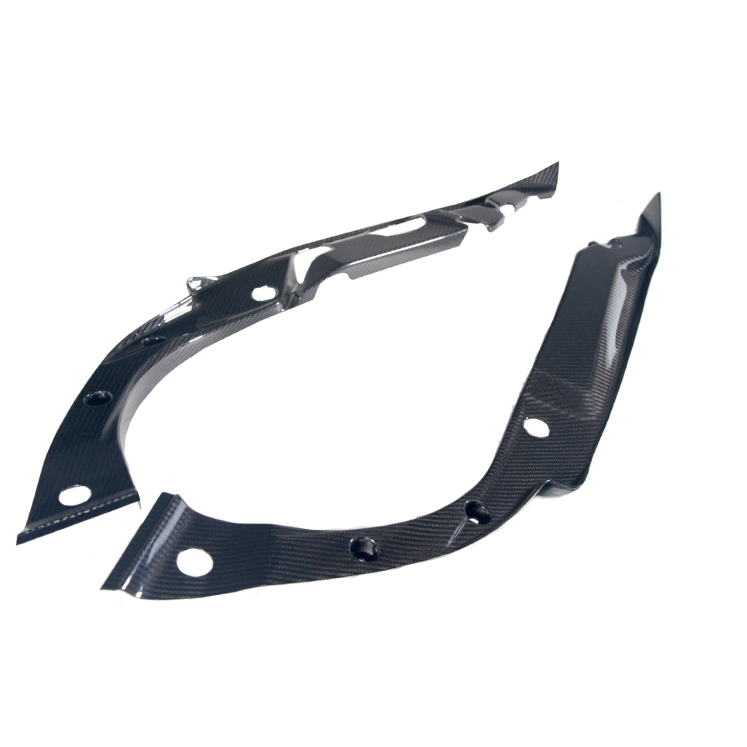 Carbon Fiber Radiator Cooling Plates - Acura DE5 Integra Type S & A Spec