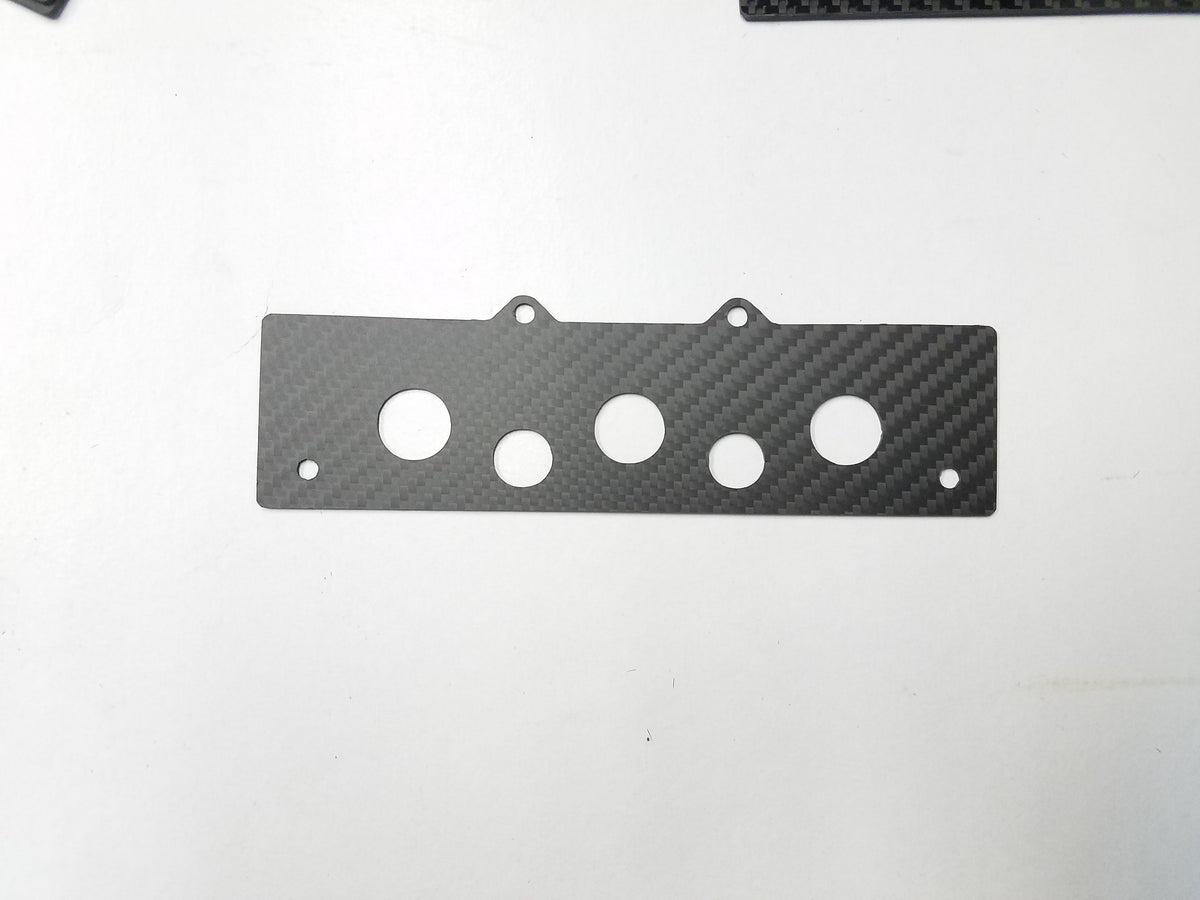 CARBON FIBER MATTE TWILL panel overlay for climate control fits Lotus Elise S2 2005-2011