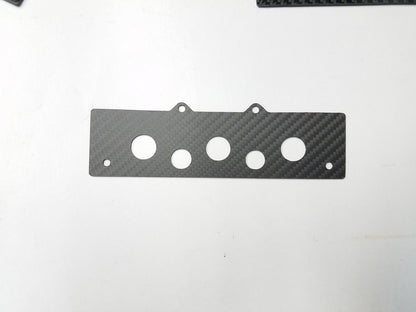 CARBON FIBER MATTE TWILL panel overlay for climate control fits Lotus Elise S2 2005-2011