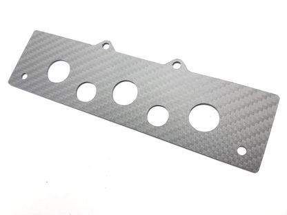 CARBON FIBER MATTE TWILL panel overlay for climate control fits Lotus Elise S2 2005-2011