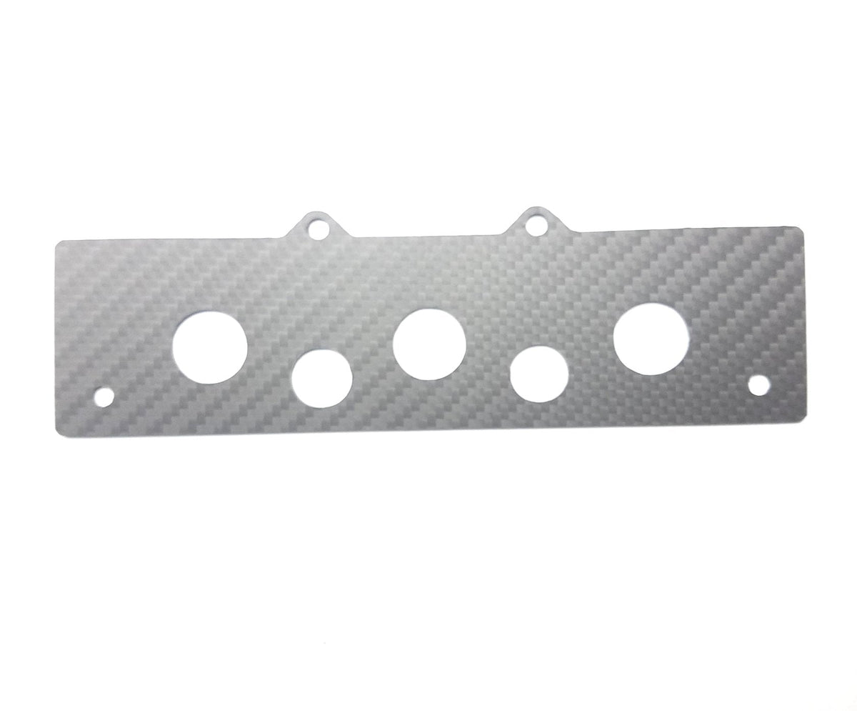 CARBON FIBER MATTE TWILL panel overlay for climate control fits Lotus Elise S2 2005-2011