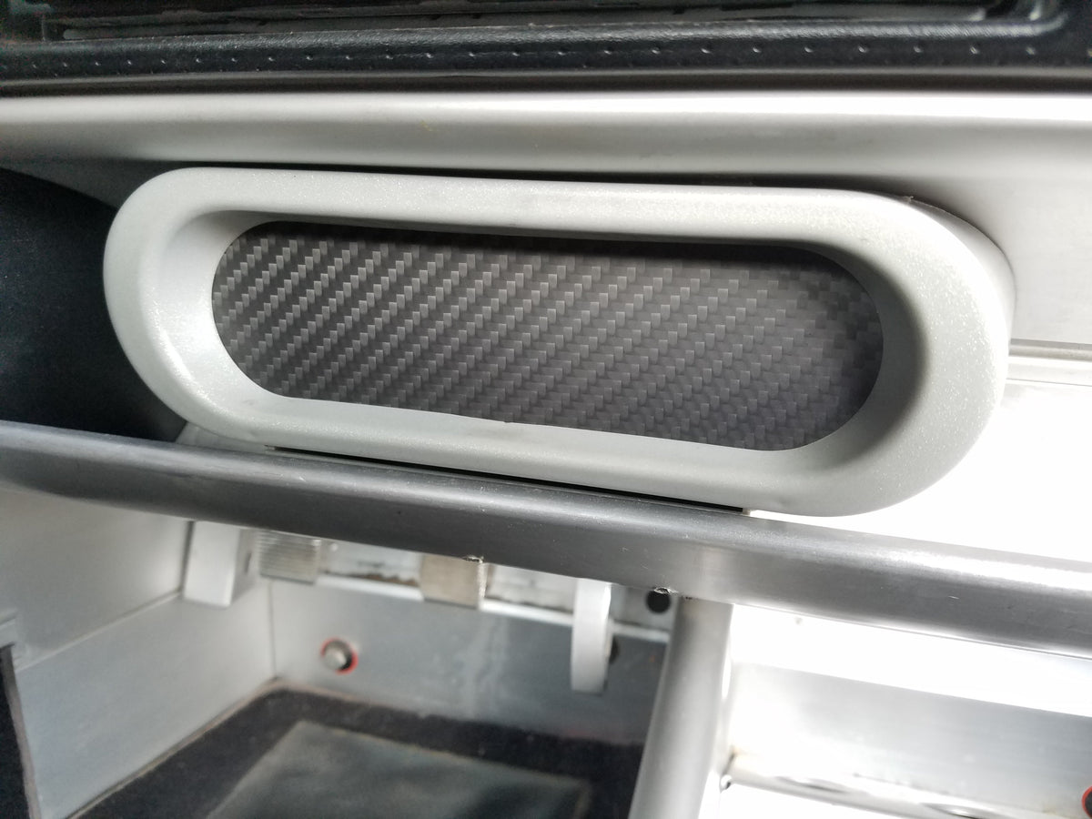 CARBON FIBER matte twill CLIMATE CONTROL delete for Lotus Elise S2 2005-2011