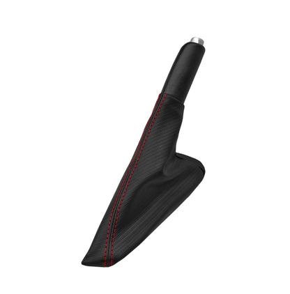 New Carbon Fiber PU Leather Emergency Brake & Shift Boot Cover For 2005-2013 Chevy Corvette C6