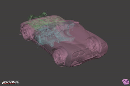 Chevrolet Corvette C5 3D Scan (1997-2004)