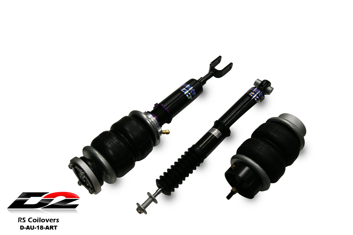 Air Struts 02-08 Audi A4 03-08 Audi S4 06-08 Audi RS4 D2 Racing FREE SHIPPING