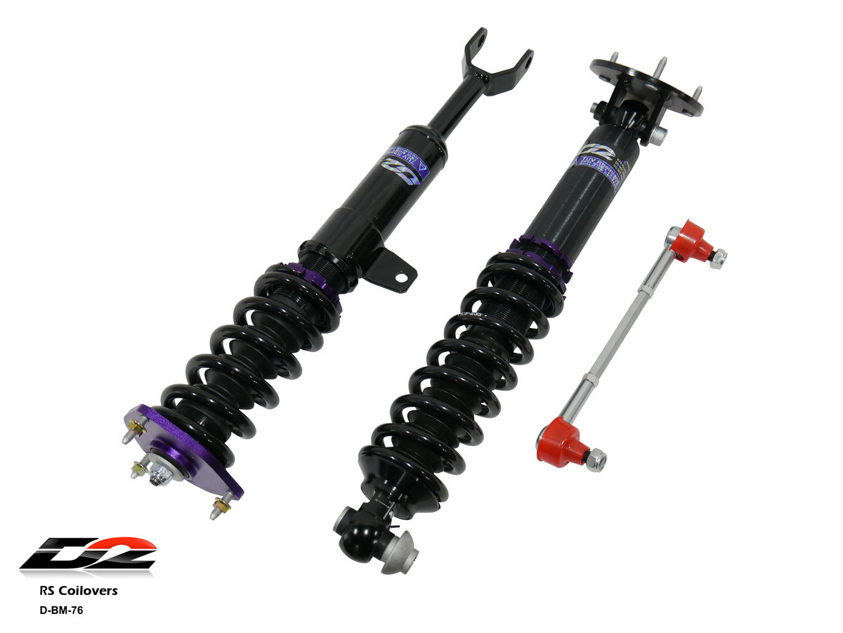 RS Coilovers 17+ BMW 5-Series RWD D2 Racing FREE SHIPPING