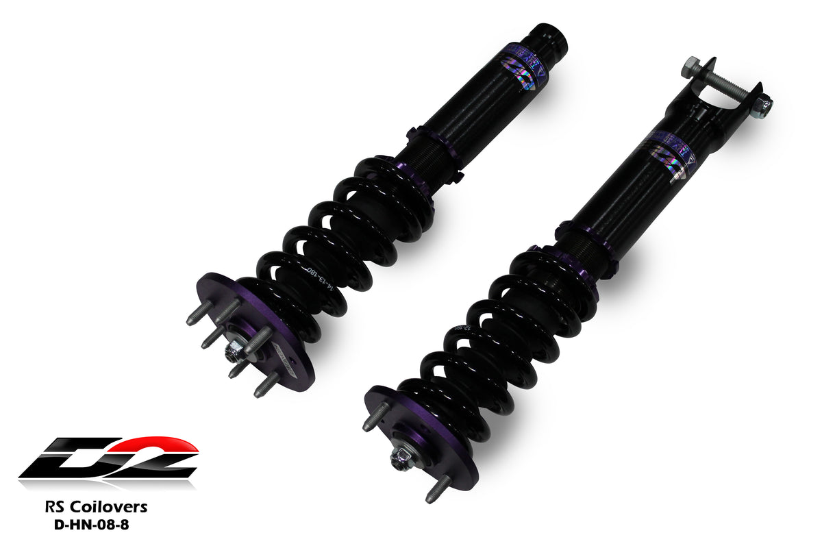 RS Coilovers 10-15 Honda Accord Crosstour D2 Racing FREE SHIPPING