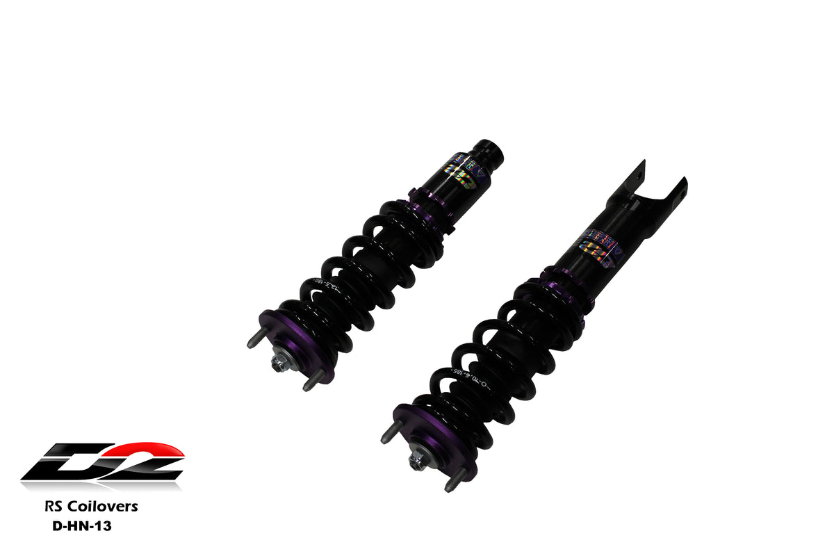 RS Coilovers 88-91 Honda Civic 90-93 Acura Integra FWD D2 Racing FREE SHIPPING
