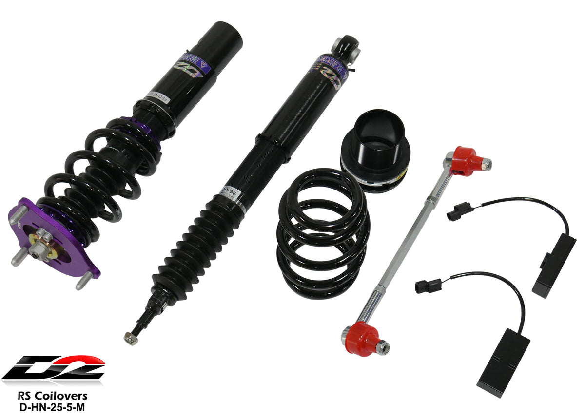 RS Coilovers w/ ADS Bypass Modules 17+ Honda Civic Si 18+ Honda Accord D2 Racing FREE SHIPPING
