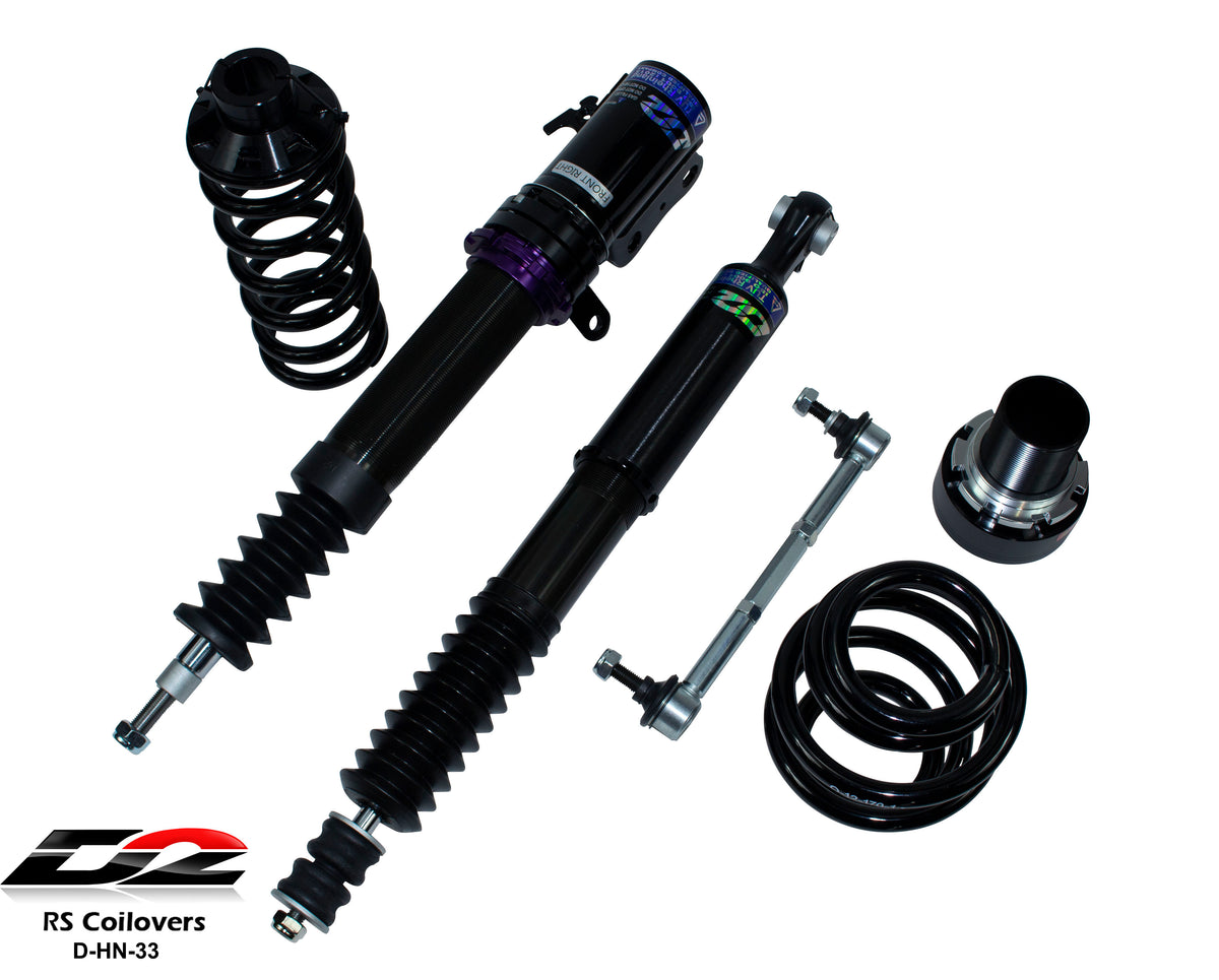 RS Coilovers 07+ Honda Fit 2010+ Honda CRZ D2 Racing FREE SHIPPING