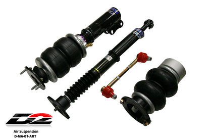 Air Struts 11-14 Mazda 2 11+ Ford Fiesta D2 Racing FREE SHIPPING