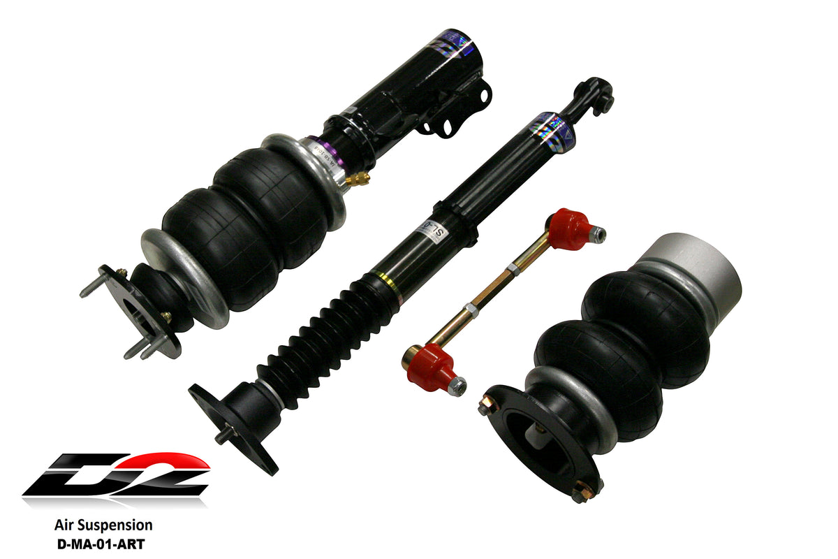 Air Struts 11-14 Mazda 2 11+ Ford Fiesta D2 Racing FREE SHIPPING