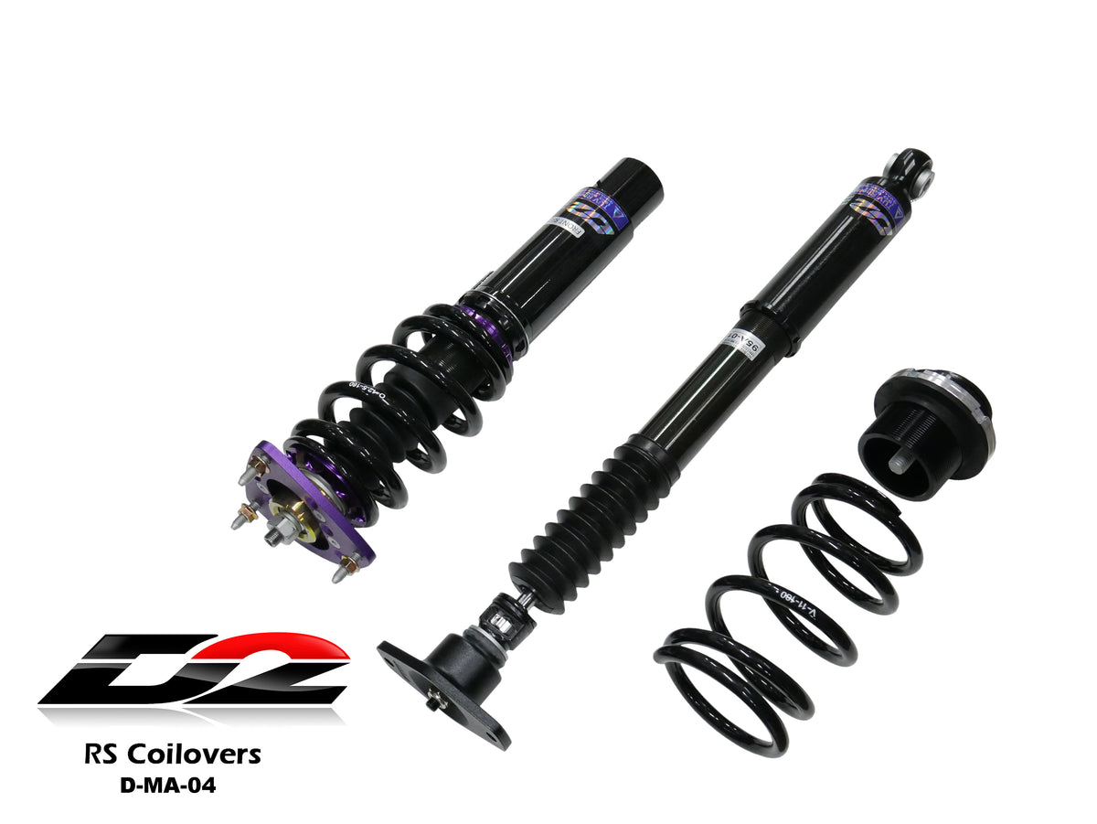 RS Coilovers 10-13 Mazda 3 12-18 Ford Focus 13-18 Ford C-Max FWD D2 Racing FREE SHIPPING