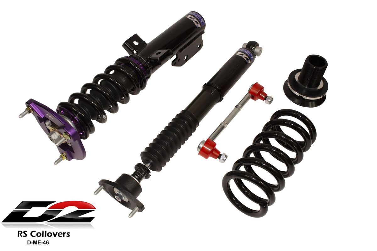 RS Coilovers 08-14 Mercedes Benz C Class AWD D2 Racing FREE SHIPPING