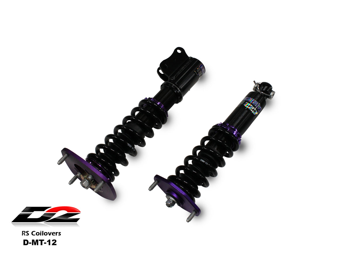 RS Coilovers 89-94 Mitsubishi Eclipse FWD D2 Racing FREE SHIPPING