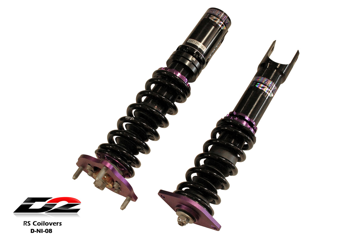 RS Coilovers 02-06 Nissan Altima 04-08 Nissan Maxima D2 Racing FREE SHIPPING