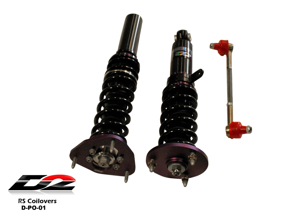RS Coilovers 98-04 Porsche Carrera 98-04 Porsche 911 RWD D2 Racing FREE SHIPPING