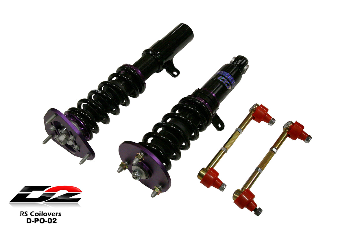 RS Coilovers 98-04 Porsche Carrera 98-04 Porsche 911 AWD D2 Racing FREE SHIPPING