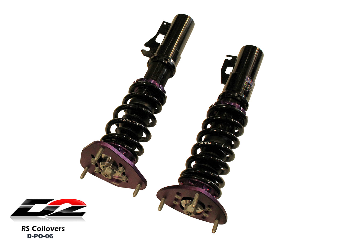 RS Coilovers 05-12 Porsche Boxster 06-13 Porsche Cayman RWD D2 Racing FREE SHIPPING