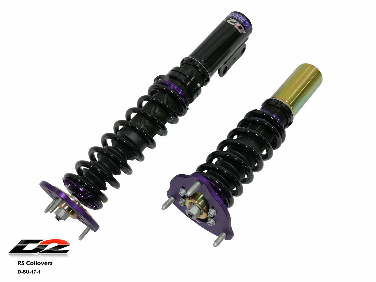 RS Coilovers 14-19 Subaru Legacy AWD D2 Racing FREE SHIPPING