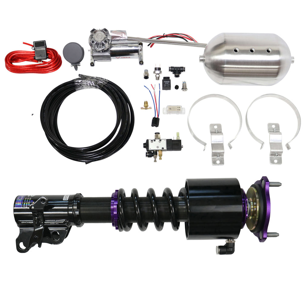 RS Coilovers w/ Front Air Cups 10-14 Subaru Legacy D2 Racing FREE SHIPPING