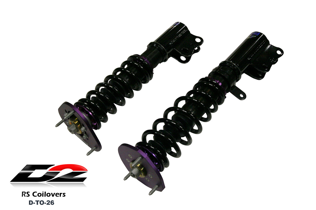 RS Coilovers 1988-2002 Toyota Corolla 1989-2002 Chevrolet Prizm D2 Racing FREE SHIPPING