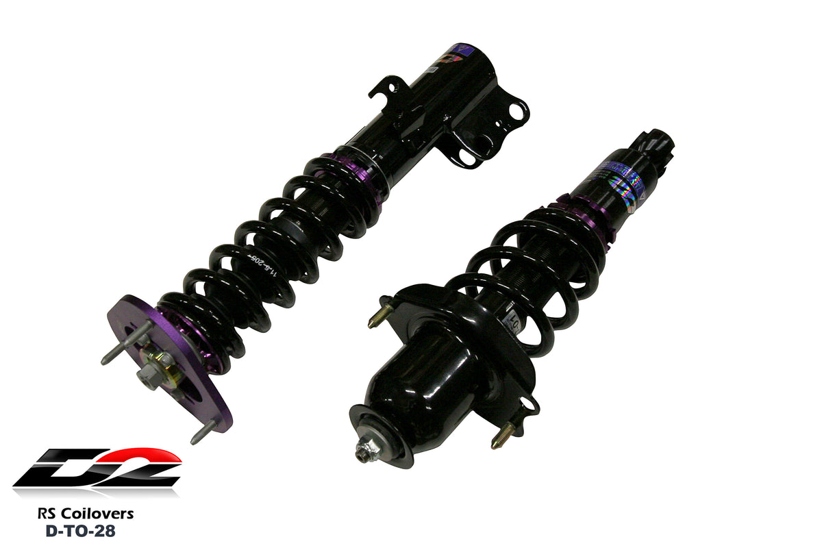 RS Coilovers 03-10 Pontiac Vibe 03-13 Toyota Matrix 09-19 Toyota Corolla FWD D2 Racing FREE SHIPPING