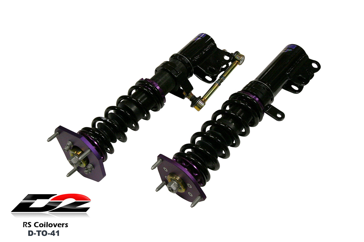 RS Coilovers 85-86 Toyota MR2 D2 Racing FREE SHIPPING