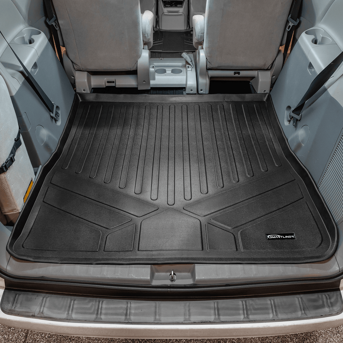 2011-2012 Toyota Sienna Cargo Liner|with power folding 3rd row|SMARTLINER