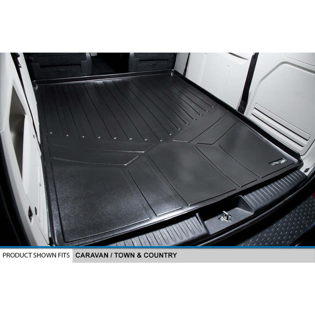 2013-2020 Dodge Grand Caravan Floor Liners | 2nd Row Bucket Seats, With Super Console | SMARTLINER