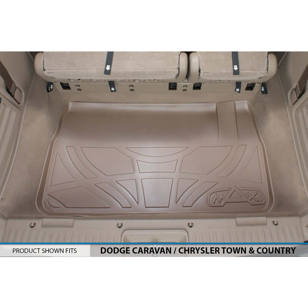 2013-2020 Dodge Grand Caravan Floor Liners | 2nd Row Bucket Seats, With Super Console | SMARTLINER