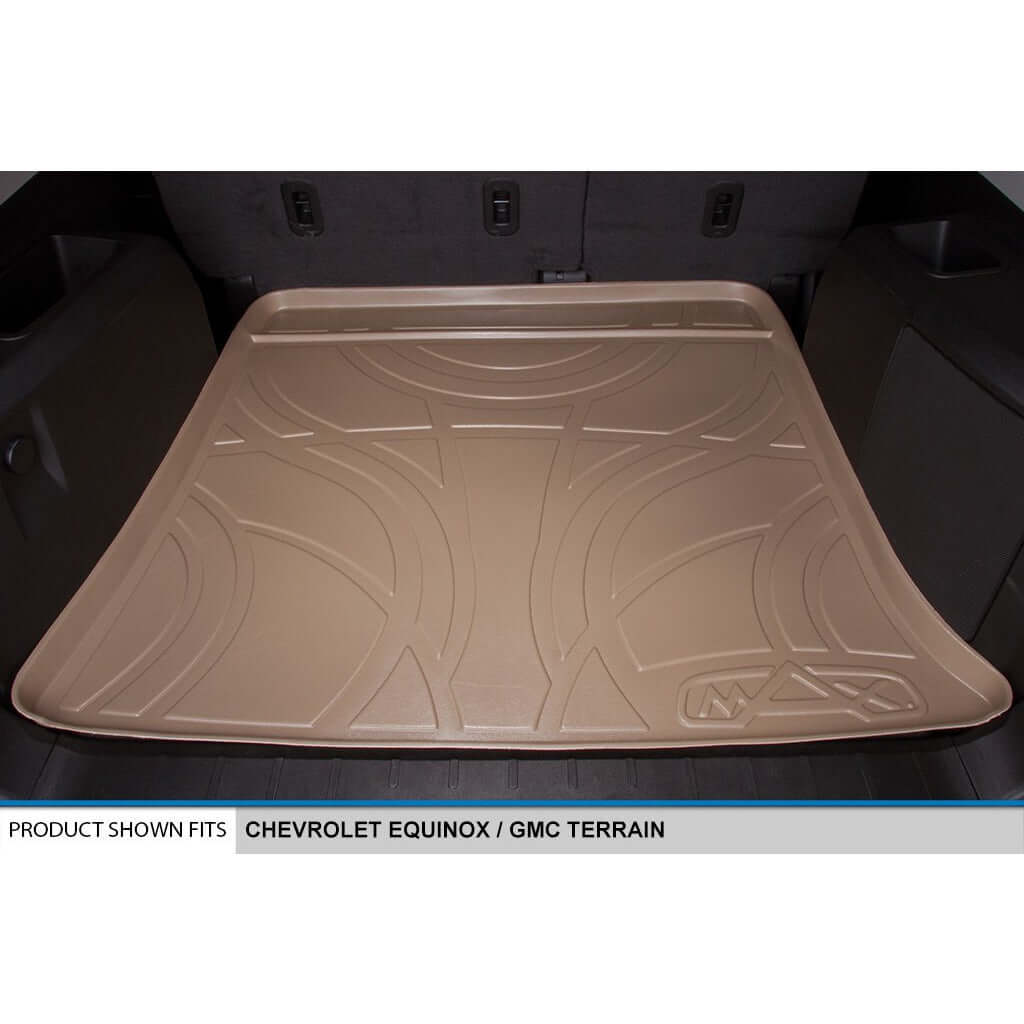 2010-2011 Chevrolet Equinox Cargo Liner|Optional trim line for vehicles w/ a sliding 2nd Row|SMARTLINER